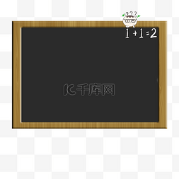 黑板课堂教室边框