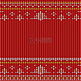 圣诞红色针织平铺纹理平安夜
