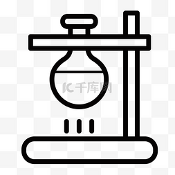 ui化学图片_黑色创意化学实验烧杯元素