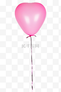 爱心图片_粉色爱心气球
