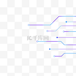 科技不规则图形图片_不规则图形科技感点线蓝色