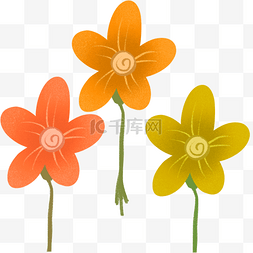 花卉春季植物插画