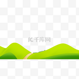 大山图片_大山里颠簸的地面插画