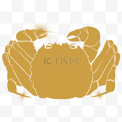 一清堂logo图片_一只美味的红螃蟹剪影