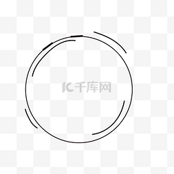 中国风格图片_墨迹素材水墨效果素材科技线圈