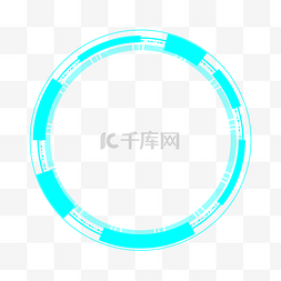科技创意圆形光圈