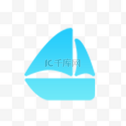 扁平化帆船