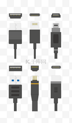 充电转换器图片_电源USB接口AI