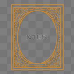 漂亮的边框花纹图片_欧式漂亮的相框边框