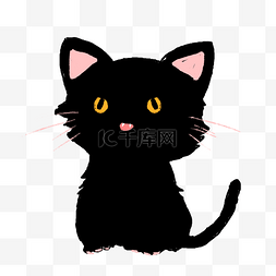 黑色猫图片_黑色的猫咪