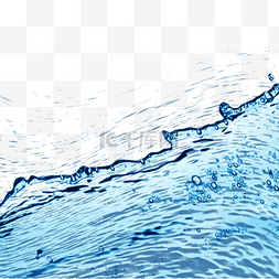 蓝色水面波纹