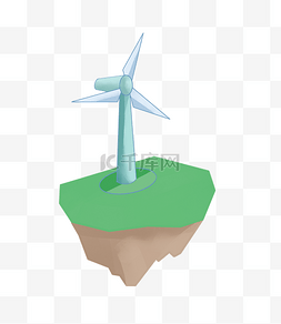 旋转风力图片_绿色环保风力风车