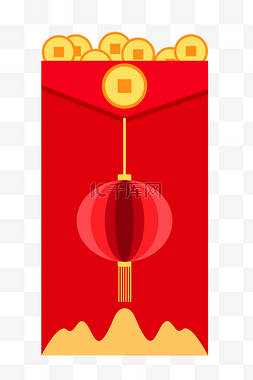 金币红包灯笼
