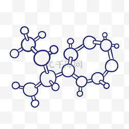 图片_纳米分子结构图片卡通