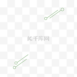 文字装饰线图片_绿色线条斜线