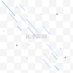 几何图片_几何蓝色漂浮线条
