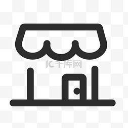 icon医院图片_单色通用线性医疗APP功能图标店铺