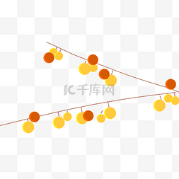 小彩灯图片_节日小彩灯