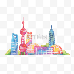 上海阴天图片_城市地标建筑上海