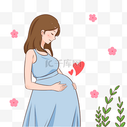 孕妇抽血图片_大肚子孕妇