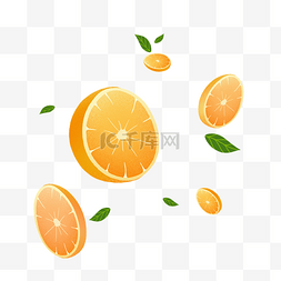 漂浮树叶图片_漂浮橙子