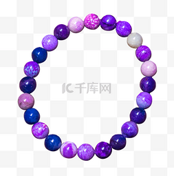 紫色玉石项链饰品