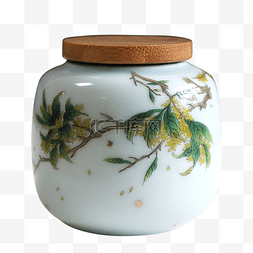 古风陶瓷茶叶罐
