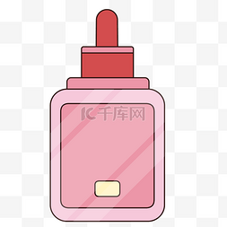 包装设计图片_一个粉色的瓶子包装