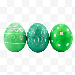 复活节彩蛋图片_绿色复活节彩蛋