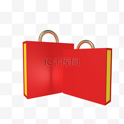 中秋节红色礼盒