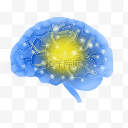 激发大脑图片_人体系统大脑神经元