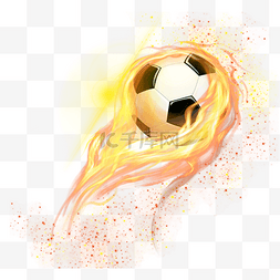 体育图片_火焰运动足球