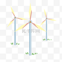 绿色能源素材图片_环境绿色能源风车