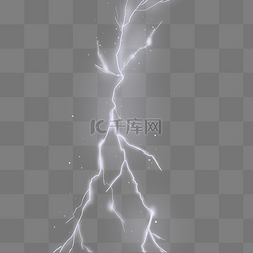 电光图片_白色闪电雷电光效