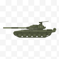军绿色军事坦克