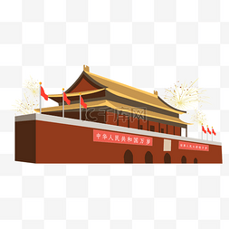 北京标注建筑天安门