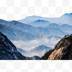 云海banner图片_黄山雪景云海