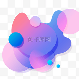 液态图片_流体创意几何插图