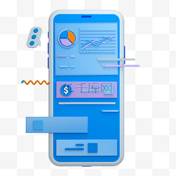 数据图片_C4D商务办公数据可视化素材