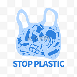 保护鱼类图片_不要塑料垃圾