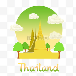 旅游建筑泰国东南亚