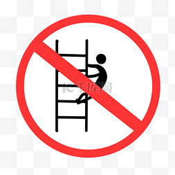 禁止人类攀爬插图