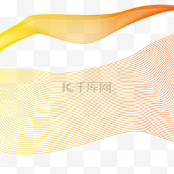 网状图片_网状线条橘色渐变
