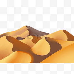 黄色沙漠荒漠