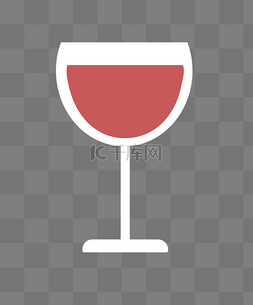 红酒logo图片_一杯红酒