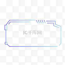 简约渐变边框对话框