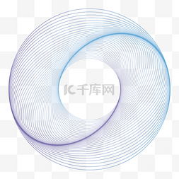 不规则几何线条图片_不规则图形渐变科技线条PNG