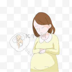 挺大肚子图片_孕妇怀孕孕期