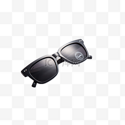 眼镜太阳镜遮光黑色