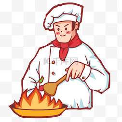 厨师做面图片_厨师烹饪炒菜做饭